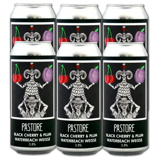 Pastore - Waterbeach Weisse Black Cherry & Plum - 3,4% Fruited Berliner Weisse
