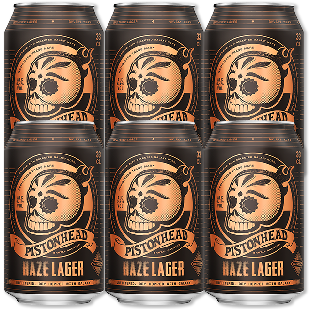 Pistonhead - Haze Lager - Kellerbier (6-Pack)