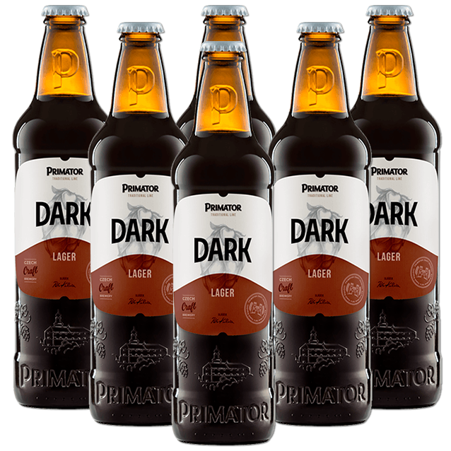 Primator - Dark - Dark Lager (6-Pack) (Gns. 20 kr. pr. øl)
