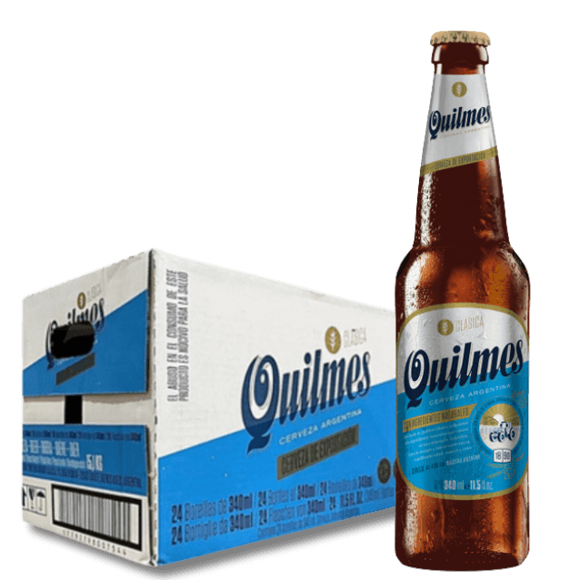 Quilmes - Clásica - 4,9% American Lager (24 stk.)