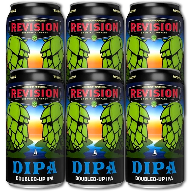 Revision - Doubled-Up IPA - Double IPA (6-Pack)