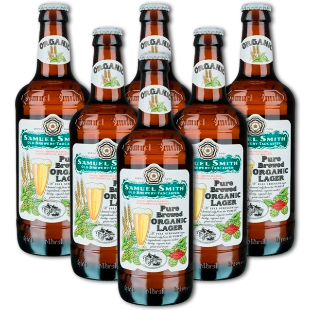Samuel Smith - Pure Brewed Organic Lager - Øko Pale Lager (6-Pack)