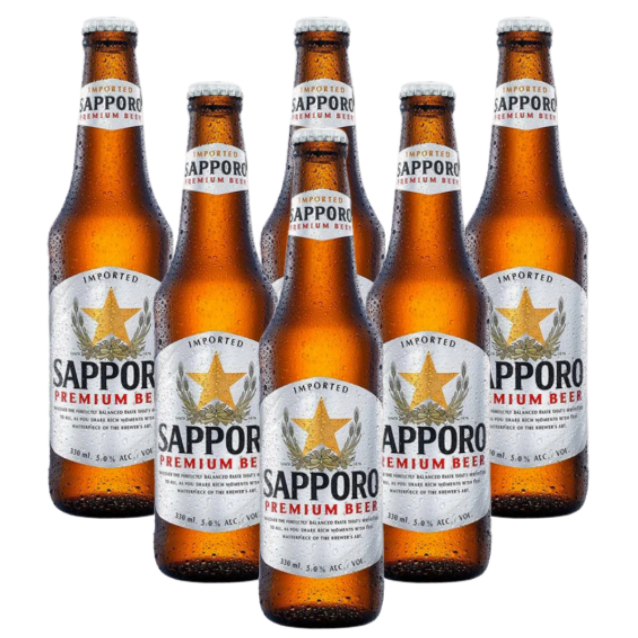 Sapporo - Premium Beer - 4,8% Pilsner