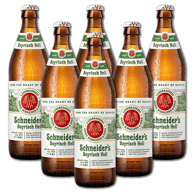 Schneider's Landbrauerei - Helles Landbier - 4,9% Helles Lager