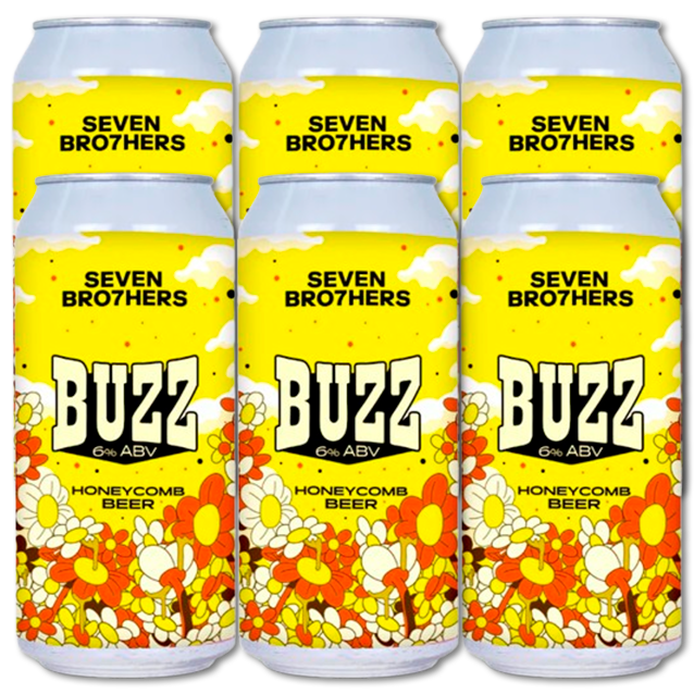 Seven Bro7hers - Buzz - 6% Honning Øl