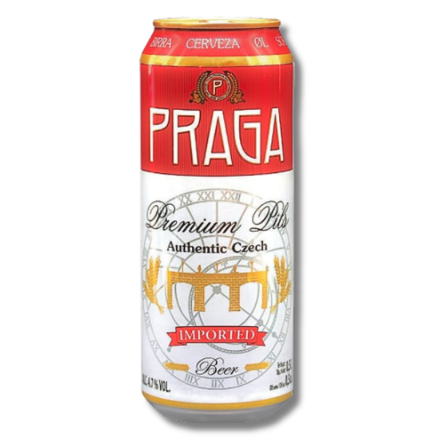 Praga - Premium Pils - 4,7% Tjekkisk Pilsner (50 cl.)