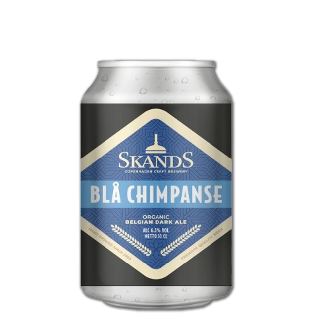 Skands - Blå Chimpanse - 6,5% Belgian Dark Ale