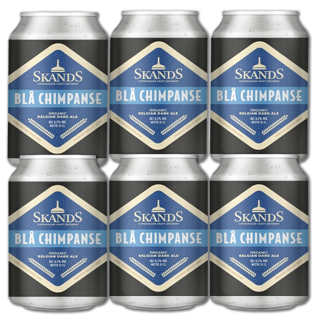 Skands - Blå Chimpanse - 6,5% Belgian Dark Ale