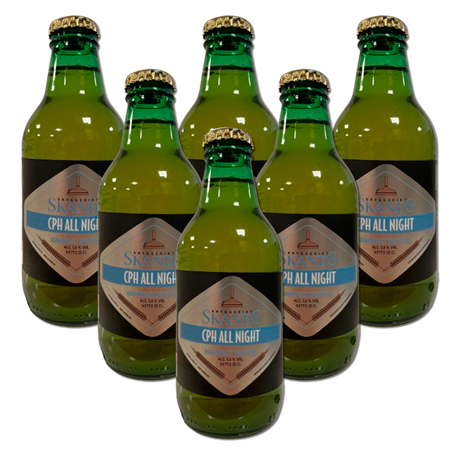 Skands - CPH All Night - 0,5% Alkoholfri Pale Ale (6 stk.)