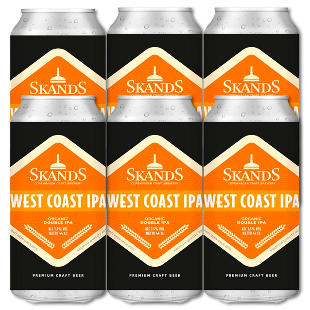 Skands - West Coast IPA - 7,5% Double IPA
