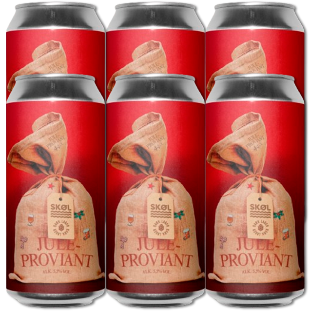 SKØL - Juleproviant - Dark Lager (6-Pack)