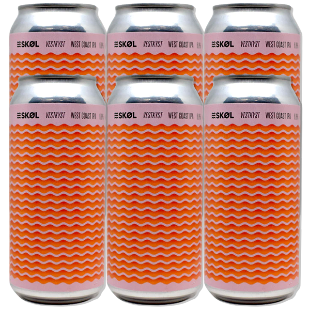 SKØL Brygkompagni - Vestkyst - West Coast IPA (6-Pack)