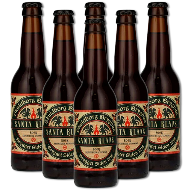 Skuldborg Bryghus - Santa Klavs - Julebock (6 stk.)