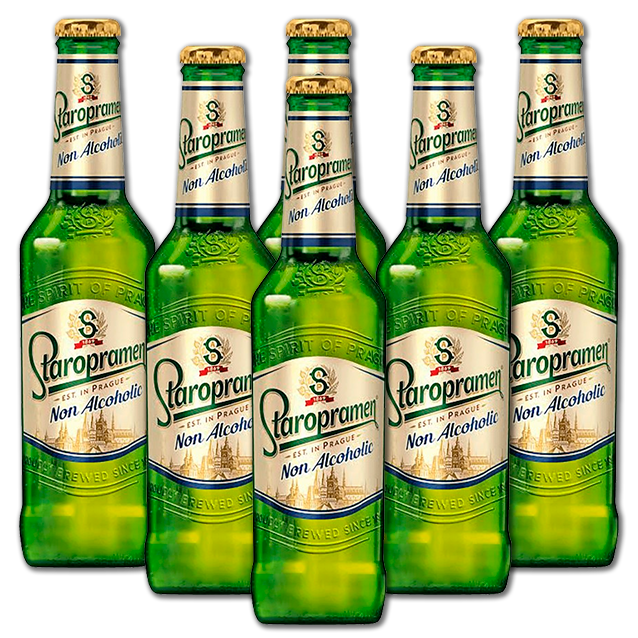 Staropramen - 0,5% Alkoholfri Tjekkisk Pilsner