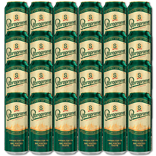 Staropramen Premium - Tjekkisk Pilsner (24 stk - 50cl.)