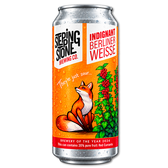 Stepping Stone - Indignant - 4,2% Fruited Berliner Weisse