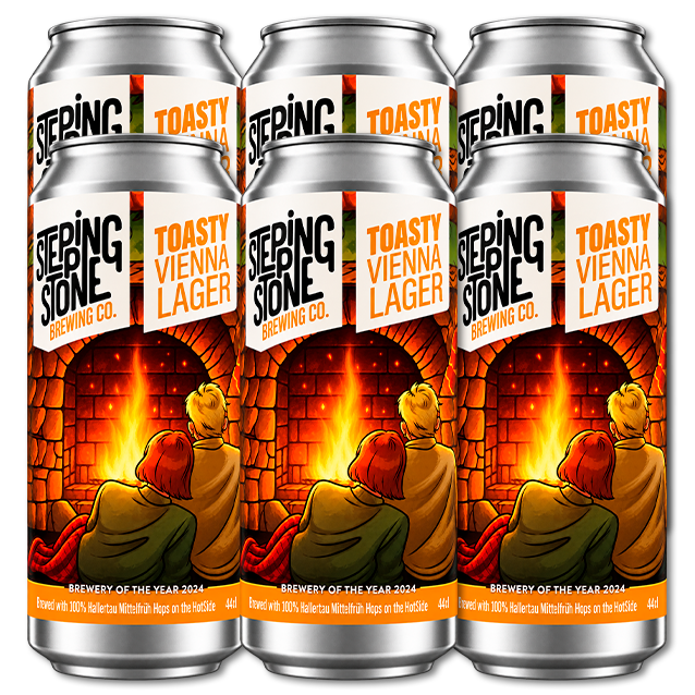 Stepping Stone - Toasty - 4,8% Vienna Lager