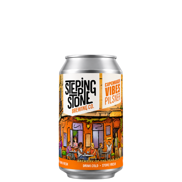 Stepping Stone - Copenhagen Vibes - 5% Pilsner (33 cl.)
