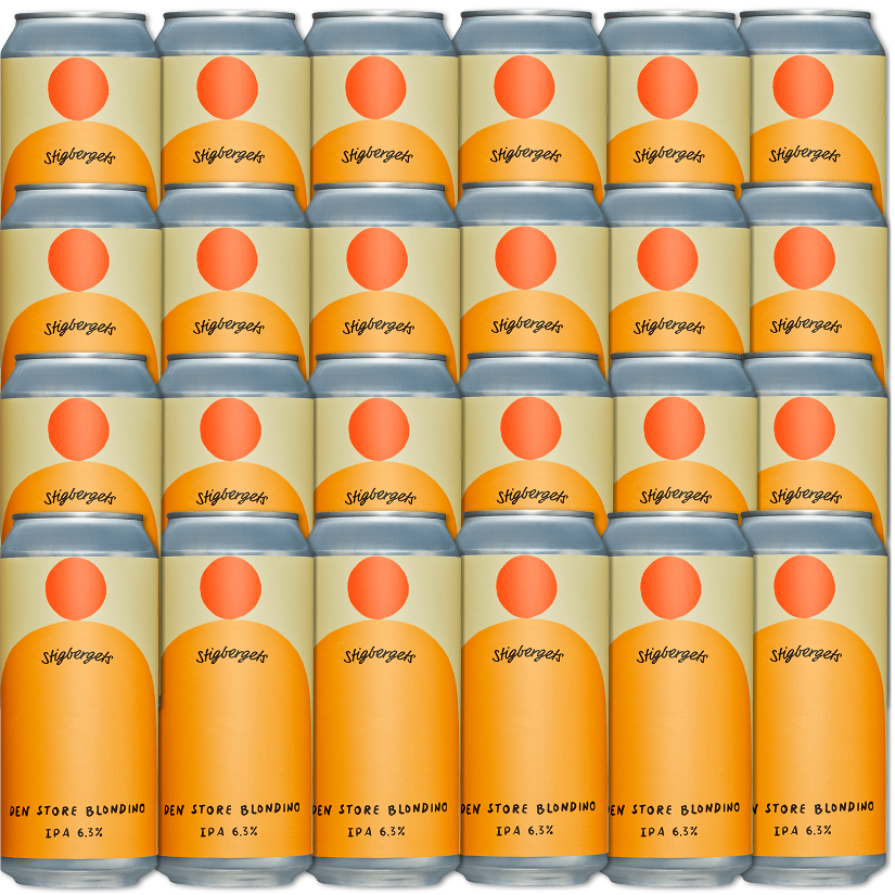 Stigbergets - Den Store Blondino - New England IPA (24 stk.)