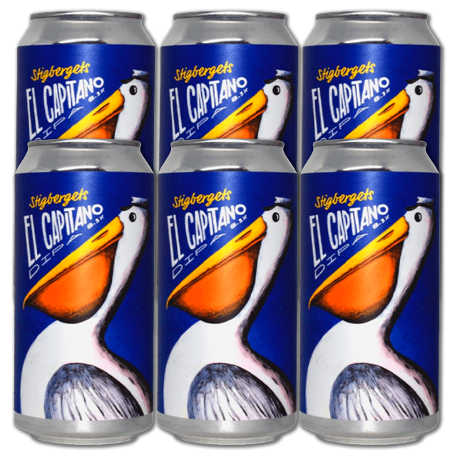 Stigbergets - El Capitano - 8,3% Double New England IPA