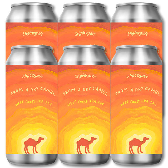 Stigbergets - From A Dry Camel - West Coast IPA (6-Pack)