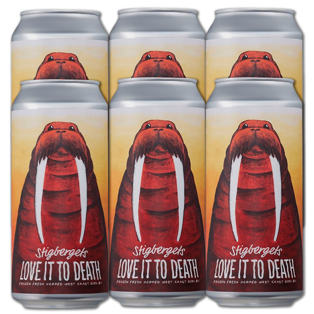Stigbergets - Love It To Death - 8% West Coast Double IPA