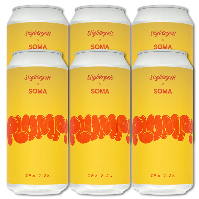 Stigbergets x SOMA - Plump! - 7,2% New England IPA