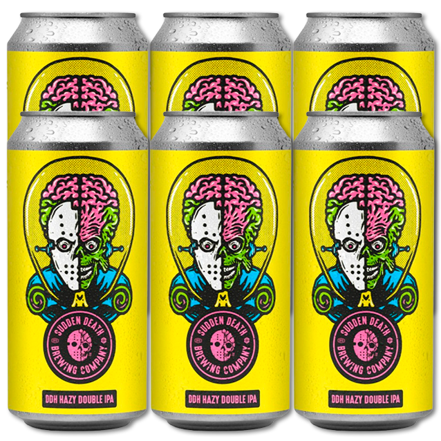 Sudden Death - Ack! Ack! Attack! - 8% New England Double IPA