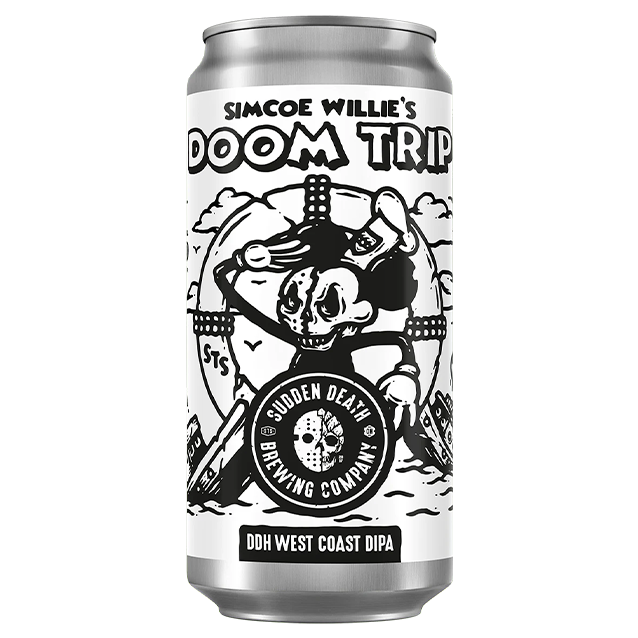 Sudden Death - Simcoe Willie's Doom Trip - 8,5% West Coast Double IPA