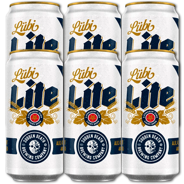 Sudden Death - Lübi Lite - American Lager (6-Pack)
