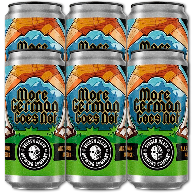 Sudden Death - More German Goes Not - Weizen Doppelbock (6-Pack)