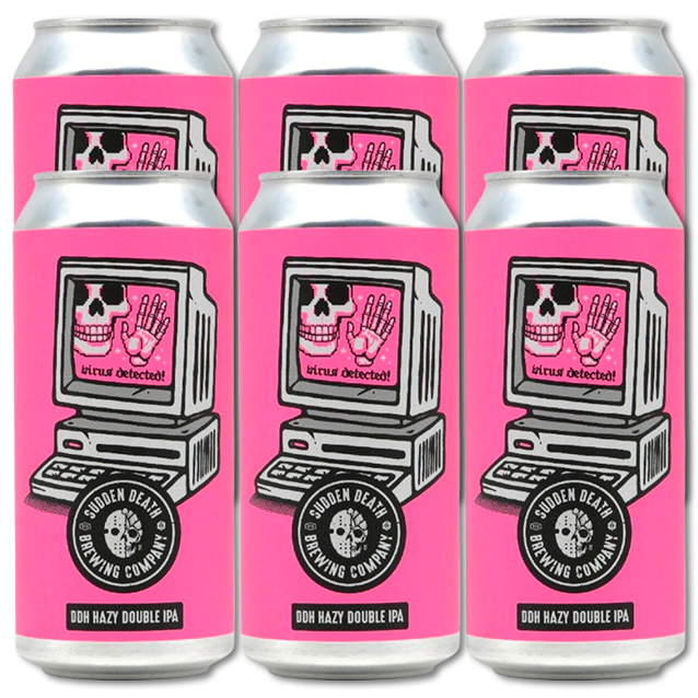 Sudden Death - Virus Detected - 8% New England Double IPA
