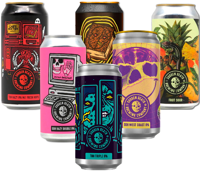 Sudden Death Smagekasse (6 stk.)(Gns. 44,75 kr. pr. øl)