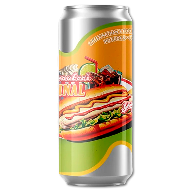 Sureshot - Greek Nathan's Footlong Yogurt Hot Dogs - 4% New England Pale Ale