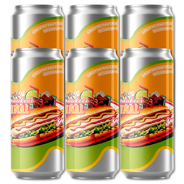 Sureshot - Greek Nathan's Footlong Yogurt Hot Dogs - 4% New England Pale Ale