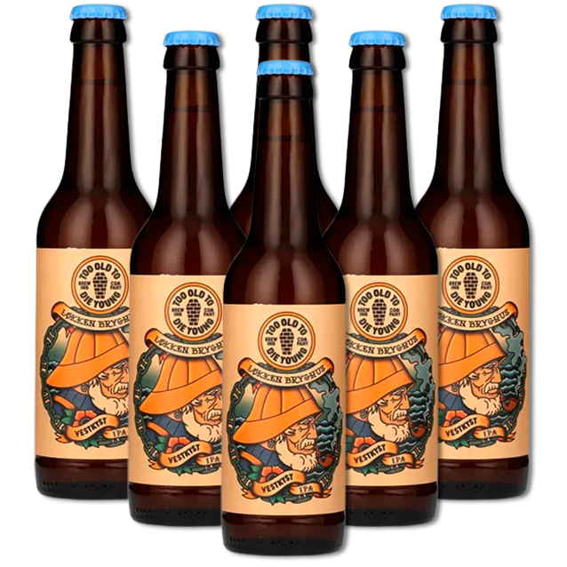 Too Old To Die Young - Vestkyst IPA - West Coast IPA (6-Pack)