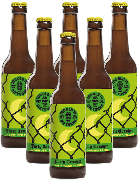 Too Old To Die Young - Lime-Infuses - Pilsner (6-pack)