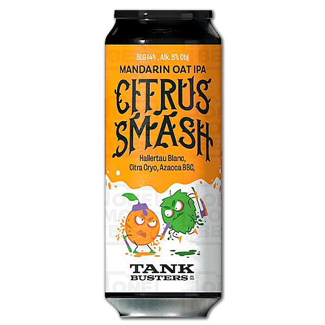 Tankbusters - Citrus Smash - 5% Mandarin IPA