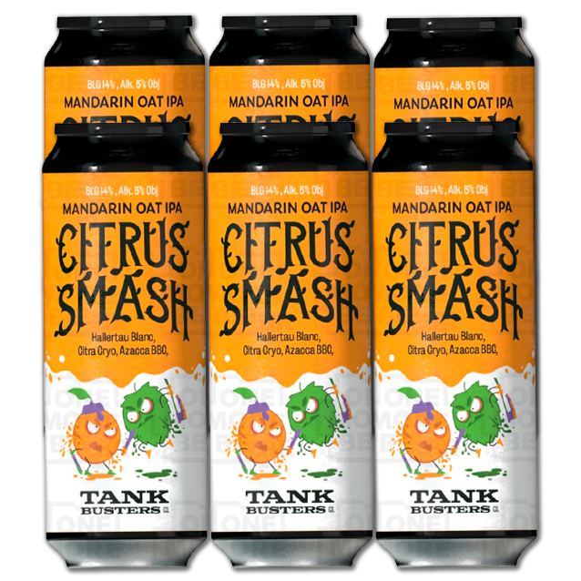 Tankbusters - Citrus Smash - 5% Mandarin IPA