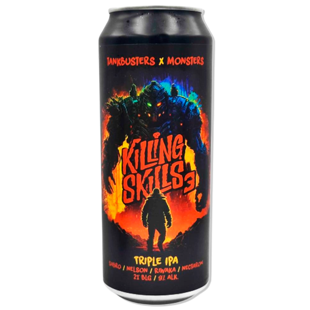 Tankbusters X Monsters - Killing Skills 3 - Triple IPA