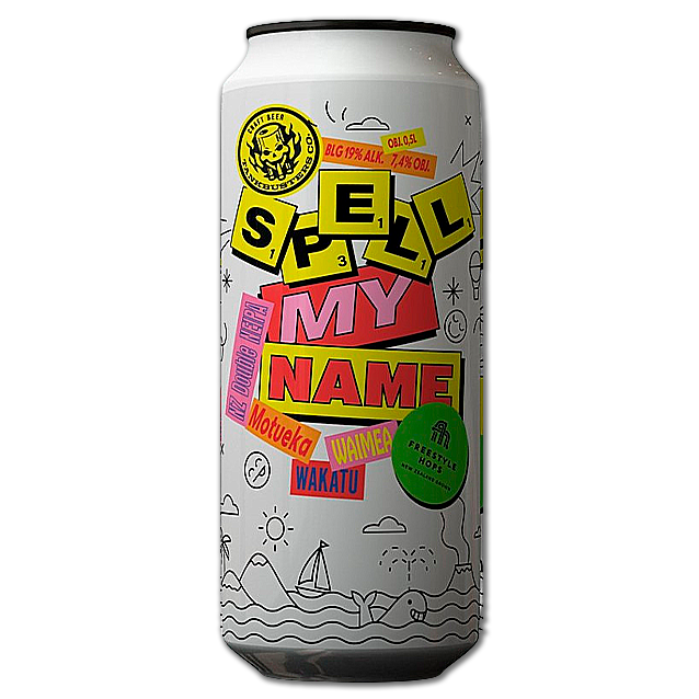 Tankbusters x Freestyle Hops - Spell My Name - 7,4% NZ Double IPA
