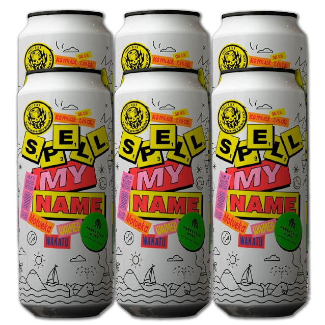 Tankbusters x Freestyle Hops - Spell My Name - 7,4% NZ Double IPA