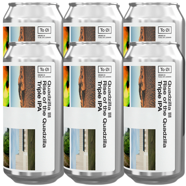 To Øl - Quadzilla III Rise Of The Quadzilla - Quadruple IPA (6-Pack)