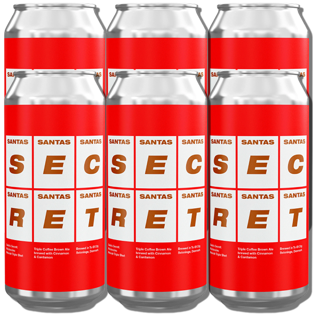 To Øl - Santa's Secret: Mochaccino Messiah Triple Shot - Triple Coffee Brown Ale (6-Pack)