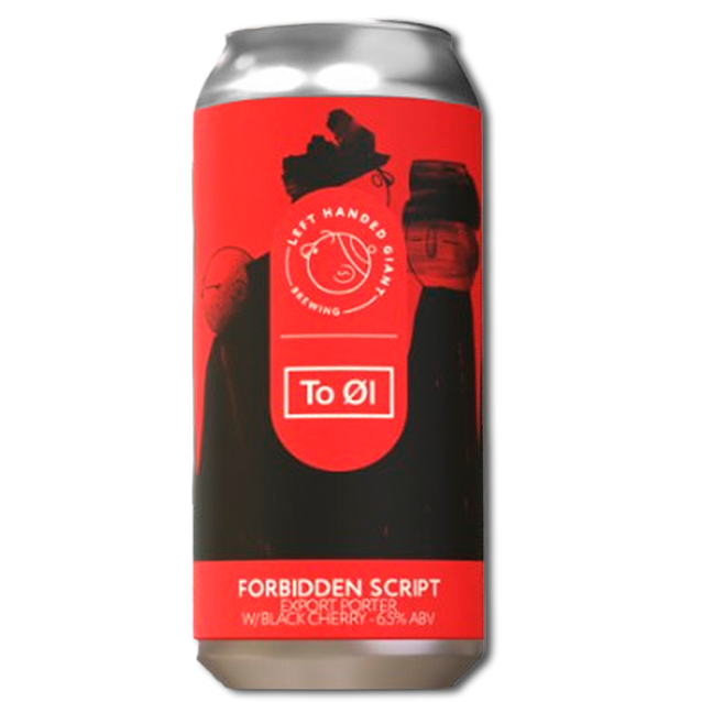 Left Handed Giant x To Øl - Forbidden Script - Fruited English Porter