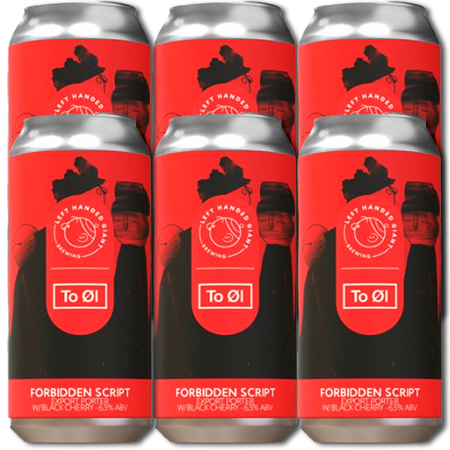 Left Handed Giant x To Øl - Forbidden Script - Fruited English Porter