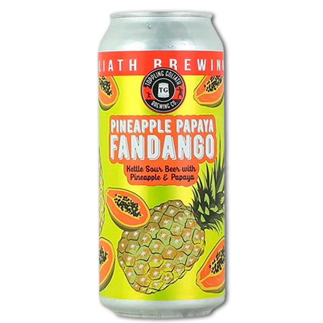 Toppling Goliath - Pineapple Papaya Fandango - Fruited Kettle Sour