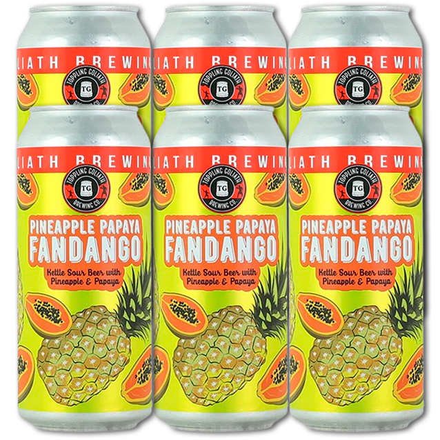 Toppling Goliath - Pineapple Papaya Fandango - Fruited Kettle Sour (6-Pack)