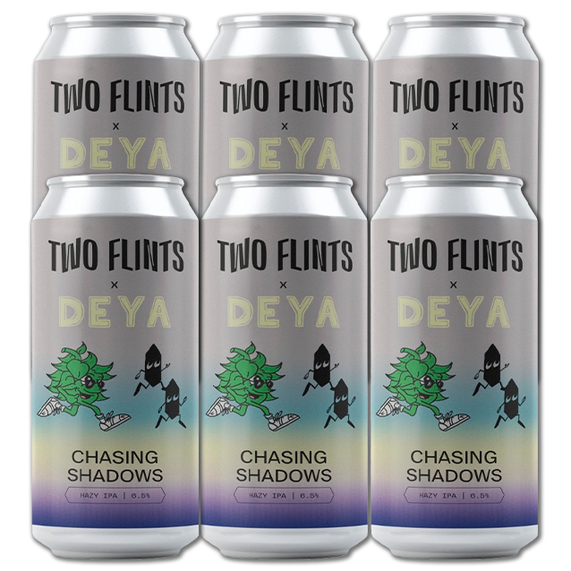 Two Flints x DEYA - Chasing Shadows - 6,5% Hazy IPA