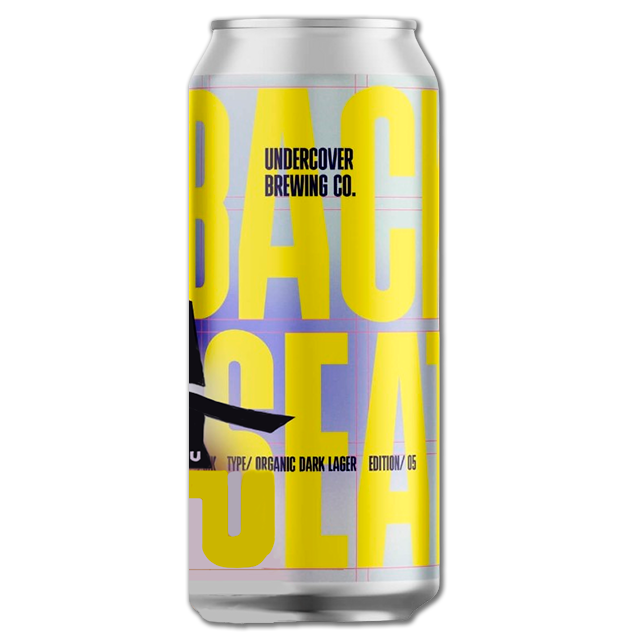 Undercover Brewing - Back Seat - 5% Dark Lager